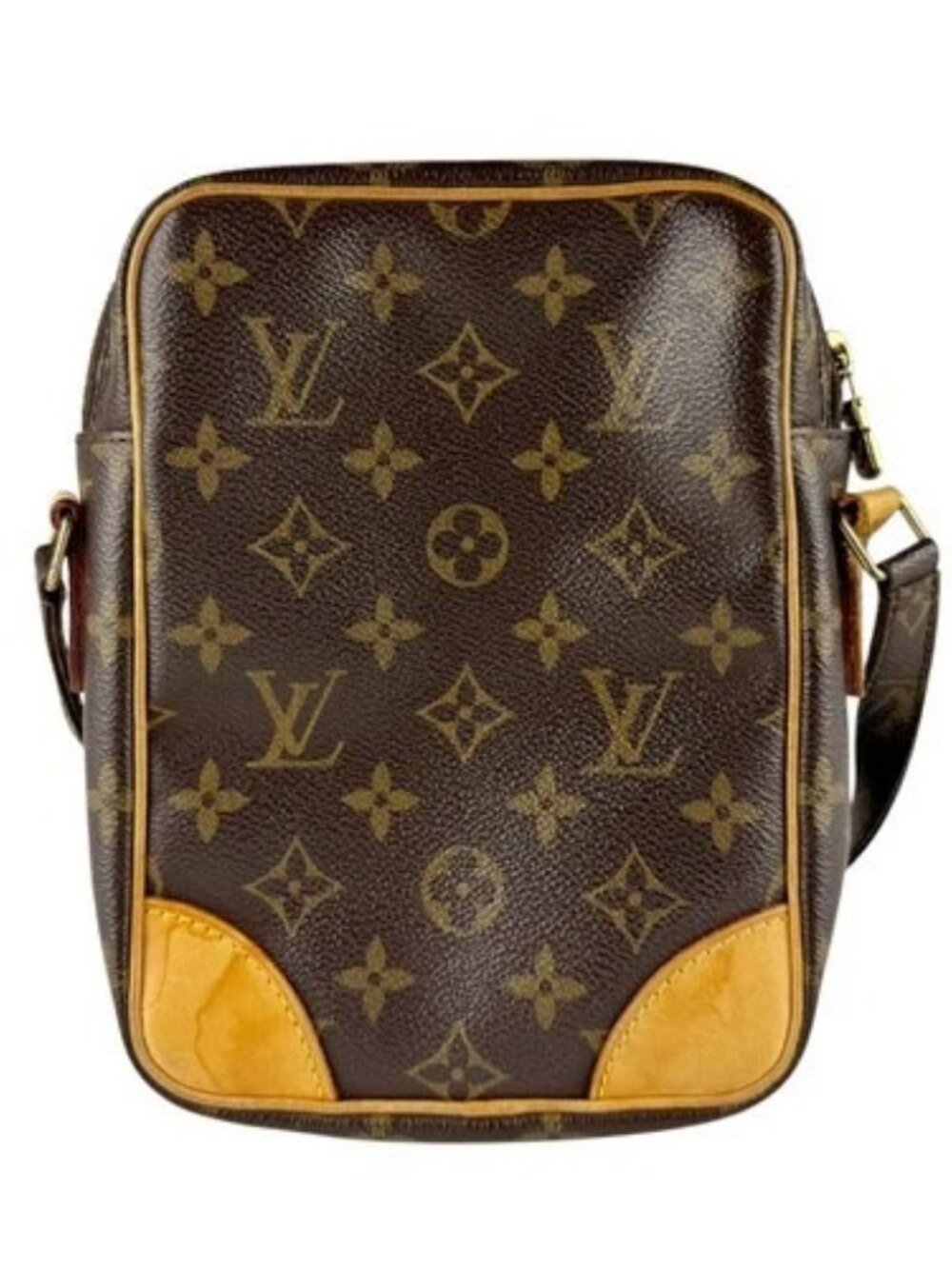 Auth LOUIS VUITTON Monogram Amazone Crossbody Shoulder Bag Brown M45236 - z9628 - Picture 3 of 13
